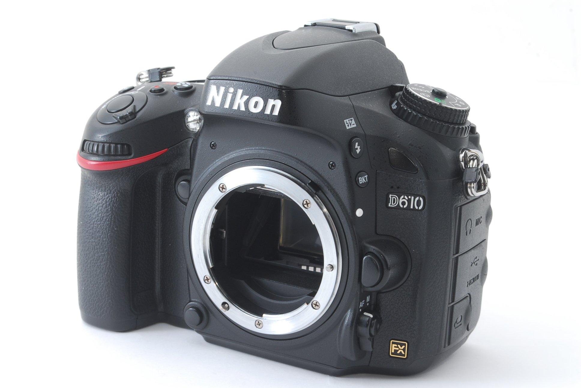 

Цифровий дзеркальний фотоапарат Nikon D610 чорний