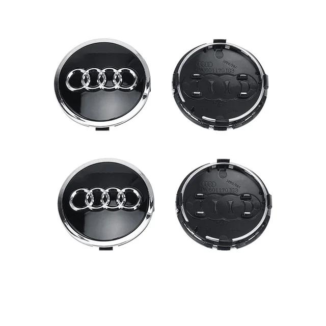 2026 61mm 4pcs Wheel Center Cap Emblem Hub for AQ3 A3 A4 A5 A6 A7 A8 S4 S6 Q5 Q7 Covers Badge Accessories Wheel Cap Label