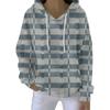 Women's Fashion Casual Hooded Loose Printed Long Sleeve Sweatshirt