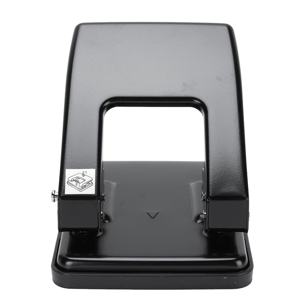 2 Hole Punch 6mm Diameter 80mm Spacing 12mm Paper Feed 40 Sheet Capacity Labor Saving Hole Puncher