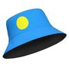 Palau Fisherman Hats Free Custom Name Number Team Logo Bucket Cap Nation Flag Pa Country College Photo Headgear
