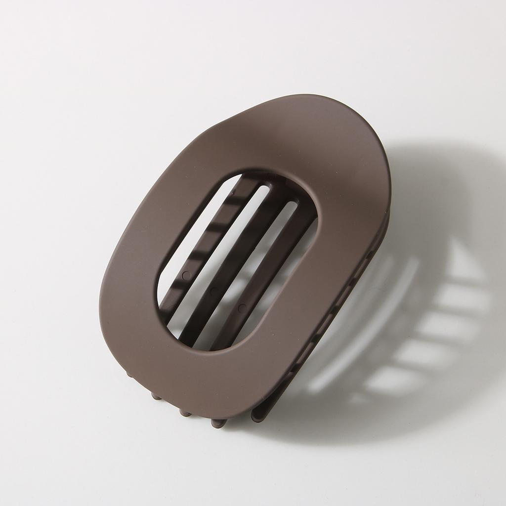 Forcina piatta ovale a becco d'anatra, clip per la parte posteriore della testa, presa forte, clip semplice, accessori per capelli