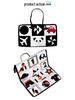 Aipinqi Baby Funhouse Mirror Cloth Book: Car Hanging Toy with Foldable Pendant for Back Seat