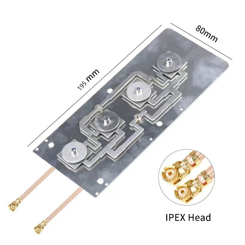 1 Stück Hoher Gewinn 9/12 dBi 2400-2500/5150-5850 MHz Dualband 2,4G 5,8G WLAN Drahtloser Router Modul AP Bridge Verstärker Antenne