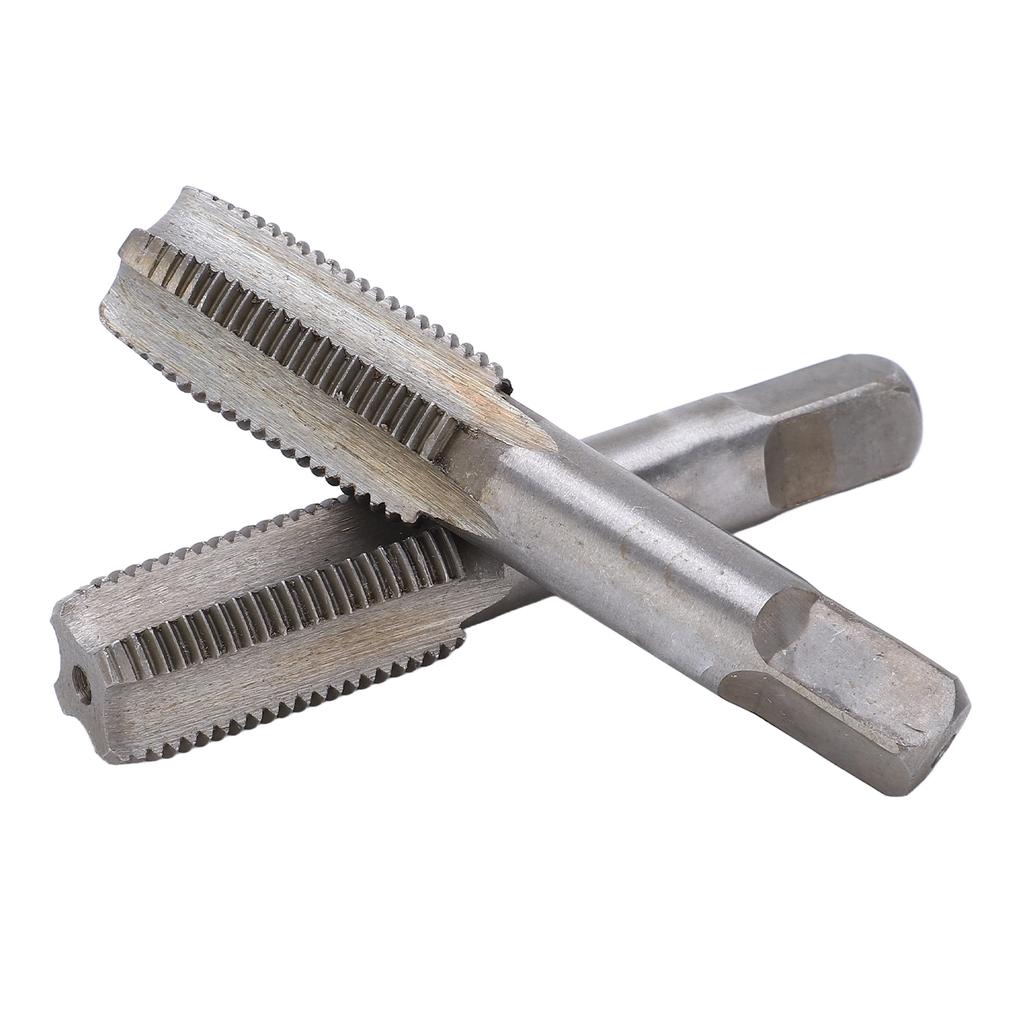 2Pcs Straight Flute Tap High Speed Steel Metric Hand Flute Tap Standard Screw Tapping ToolM14x1.5