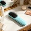 Cordless Straightening Hair Brush, Portable Cushion Brush for Smoothing and Massage