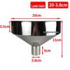 Large Stainless Steel Non-Magnetic Fueling Funnel for Industrial Tanks