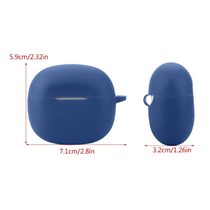 Protective Case Silicone Storage Case Flexible Cover Shockproofs Designing Eardbud Storage Case for Skull Candy Rail