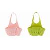 1/2/3pcs Home Storage Drain Basket Kitchen Sink Holder Adjustable Soap Sponge Shlf Hanging Drain Basket Bag Kitchen Accessories