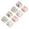 8 Rolls Japanese Paper Tape 35mm Wide Multiple Irregular Shape DIY Handbook Diary Decorative Tape