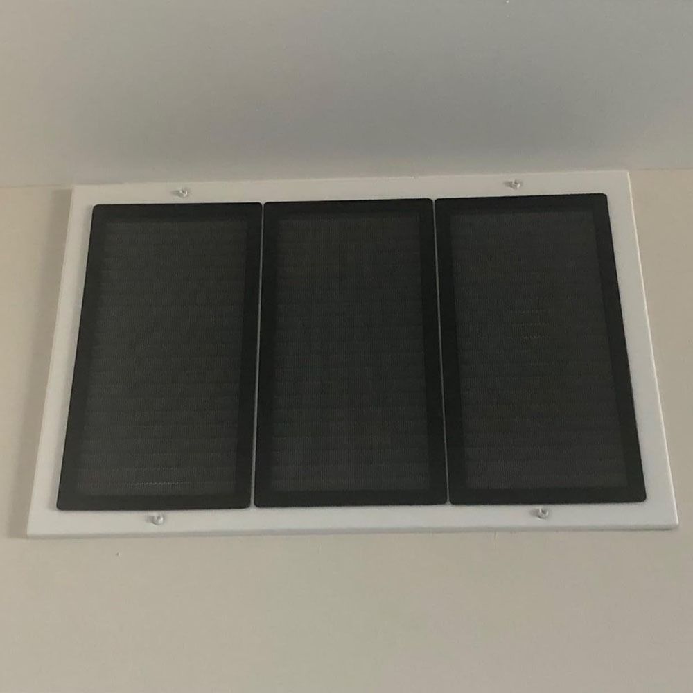 2Pcs Rectangle Shape Magnetic Air Vent Screen Cover Mesh Filter Air Vent Filter Ceiling Vent