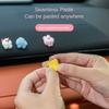 Little Cute Doll Car Accessories Center Console Car Rearview Mirror Ornament For Home and Car Dual-use Lovely Series Decoration
