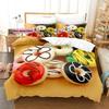 Mis Pastelitos Bedding Set Single Twin Full Queen King Size Bed Set Aldult Kid Bedroom Duvetcover Sets Anime bed sheet set