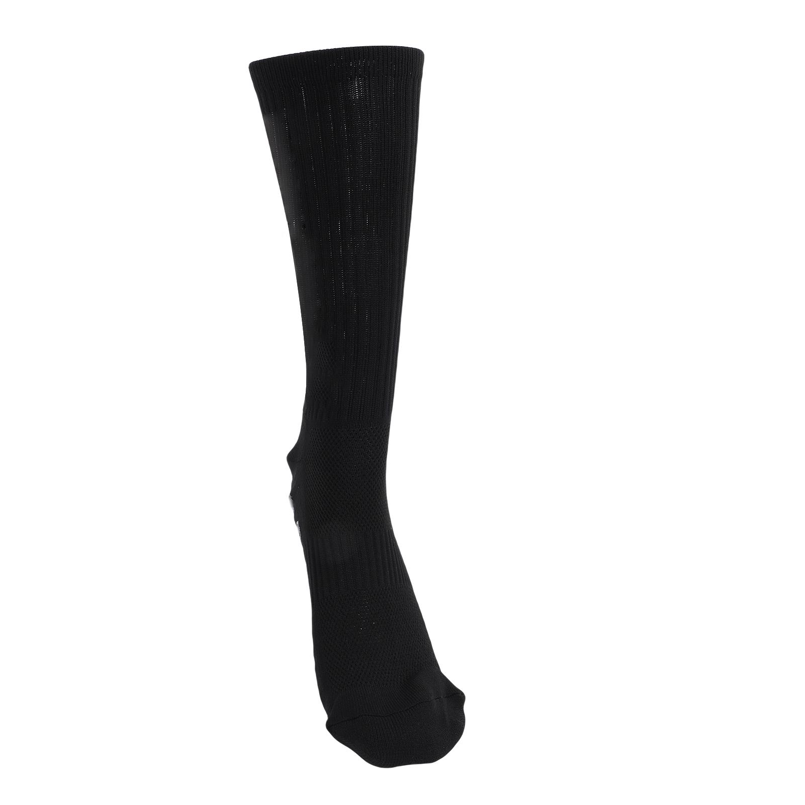 

Football Grip Socks with Rubber Pads Pre Cut Sock Sleeves Shin Guards Compression Leg Sleeves for Soccer Baseball Men Women Youth US Size 6-1