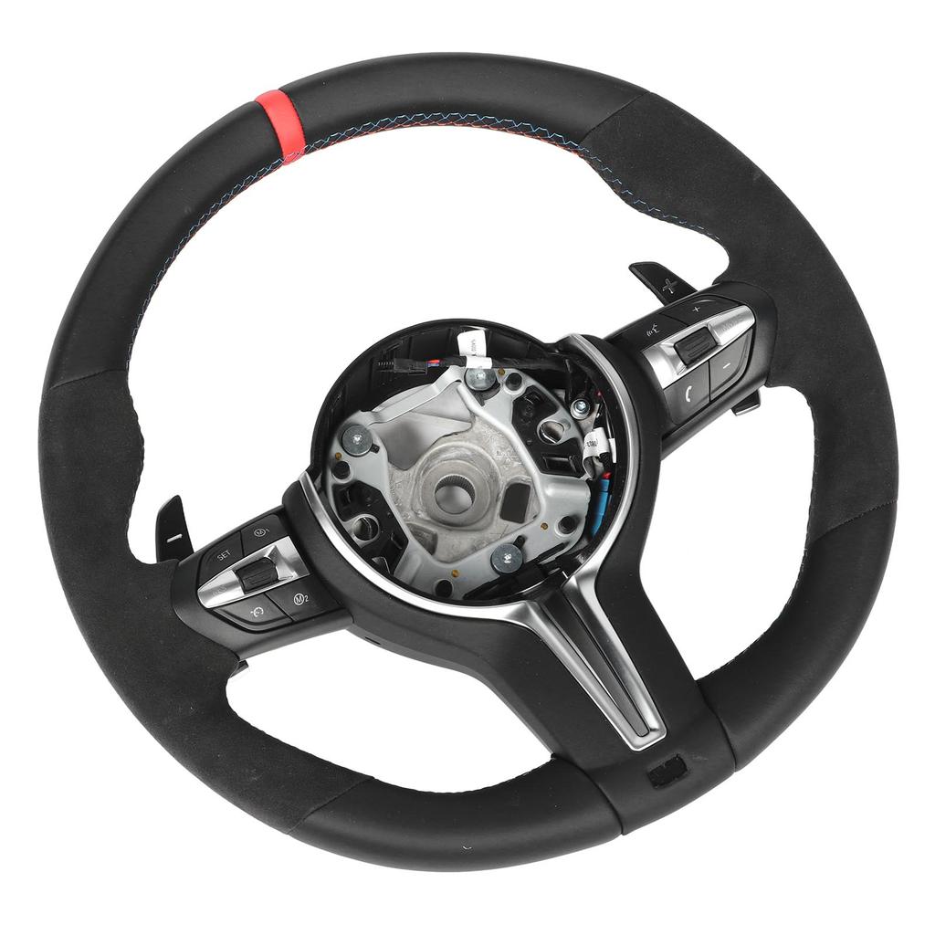 MP V2 Nappa Leather Suede Steering Wheel Wiith Finger Ridges for M5 M6 F10 F12 F13 F06 M Sport
