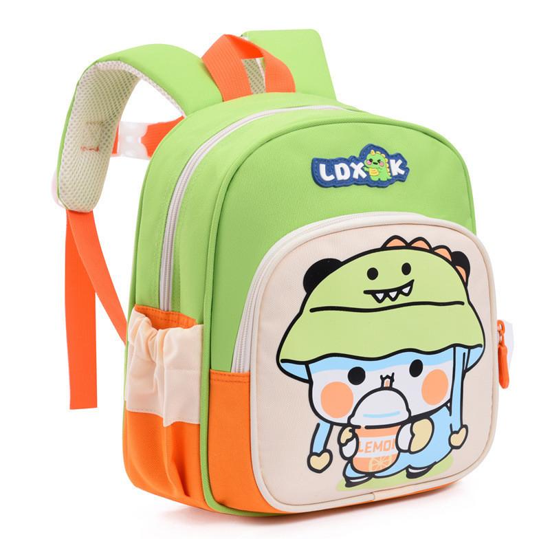 Cute Kindergarten Backpack 2024 New Colorful Cartoon Children's Bag For Boys And Girls Breathable And Lightweight