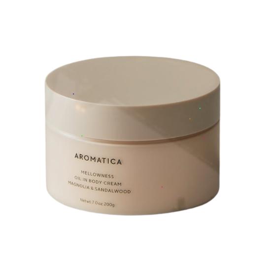 Mellowness Oil-In Body Cream – Magnolia & Sandalwood 200ml