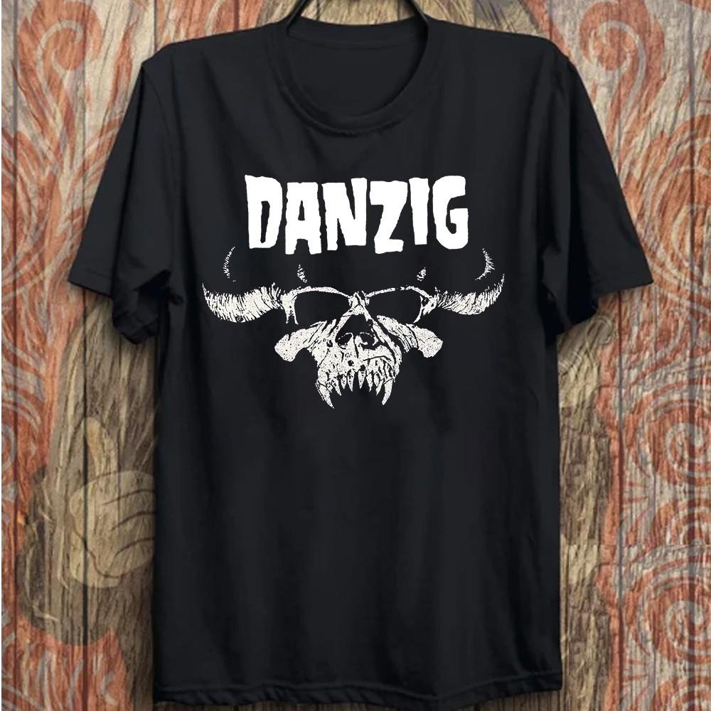 Classic Danzig Band Logo Cotton  S-235XL Tee E32.47 Unisex T-Shirt L