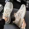 Spring Men's Shoes New Breathable Mesh Surface Sports Shoes Men's Trend All Match Platform Casual Shoes Fashion