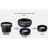 0.45x Ultra-Wide + Macro 2-in-1 Mobile Phone Lens, Universal External Camera SLR Lens