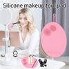 Multifunkční silikonový čistič štětců Silikonový čistič kosmetických štětců Snadno použitelná podložka na štětce na make-up