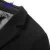 MUSHILANG Men's 100% Wool Mid-length Business Casual Overcoat