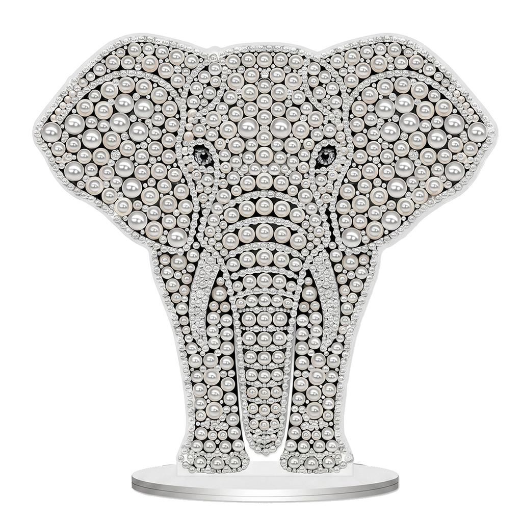 DIY Rhinestones Paintings Ornaments Set for Adults Beginners 7.48x5.12 Inch for Desk & Room