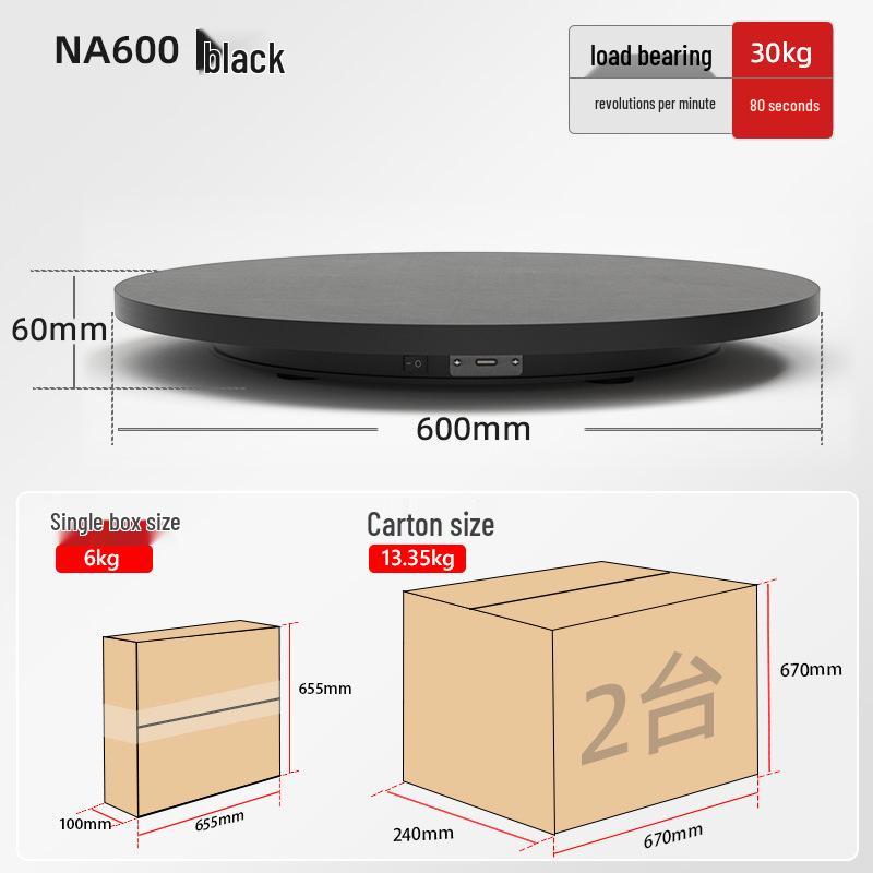 Turntable King Rotating Display Stand for Photography & Live Streaming