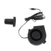 USB Blower Fan 3.8in 3 Speed Mode DC5V Brushless 3800 RPM 22 CFM Computer Cooling Fan for PC Electronics 3D Printer