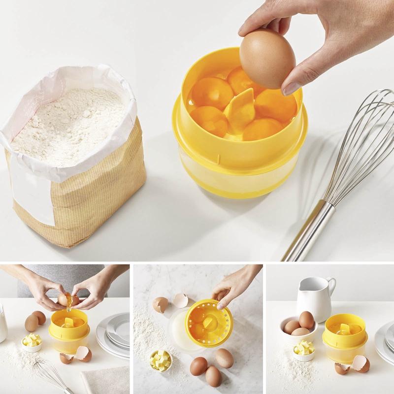 Buy Unique Egg Yolk Separator Filter DIY Handmade Dessert Kitchen ...