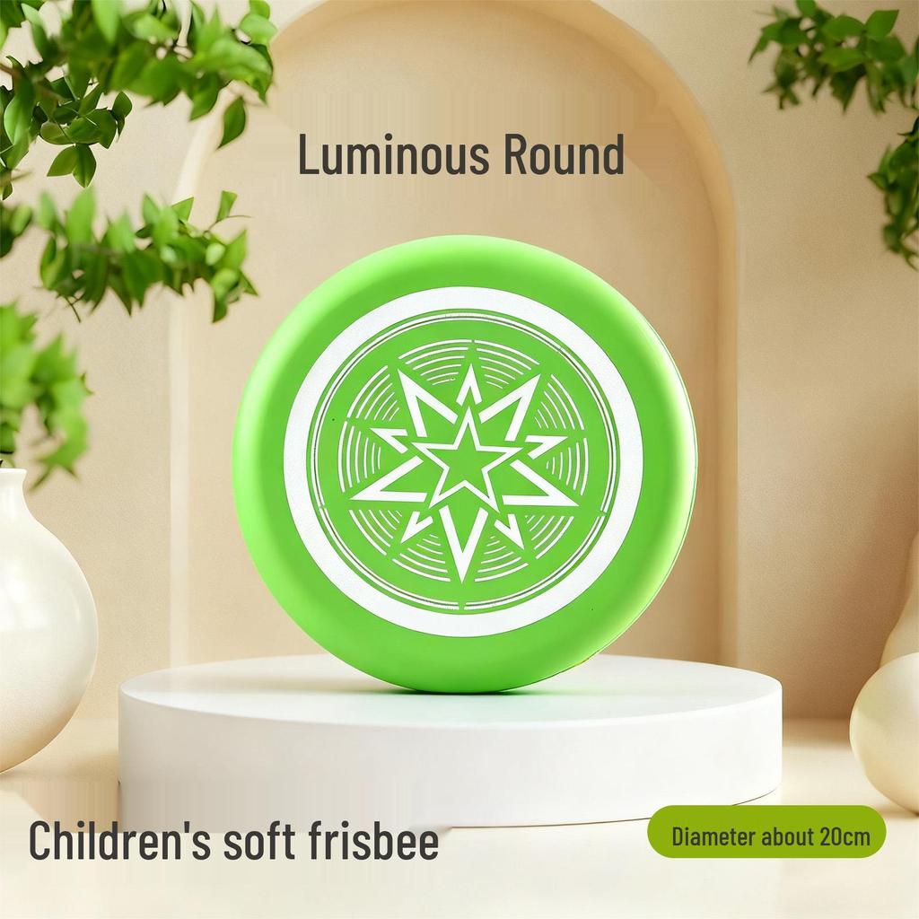 EVA Whirlwind Soft Frisbee - Outdoor Foam Flying Disc for Children & Parents, Hand-Throw Three-Leaf Boomerang Game.