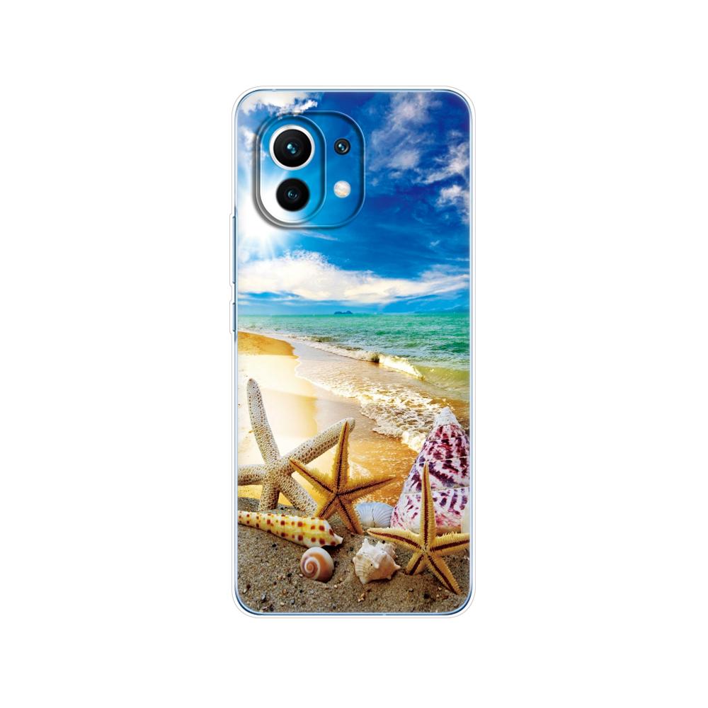 Für xiaomi Mi 11 | Mi 11 Lite 4G 5G NE| Mi 11i | Mi 11 Ultra Hülle Rückseite xiaomi11 i 11Lite Telefonhülle Xiomi Mi11Lite Silikon TPU