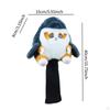 Driver Club Head Cover Golf Wood Headcover Lovely Protector Plush Golfer Equipment for Outdoor Parks