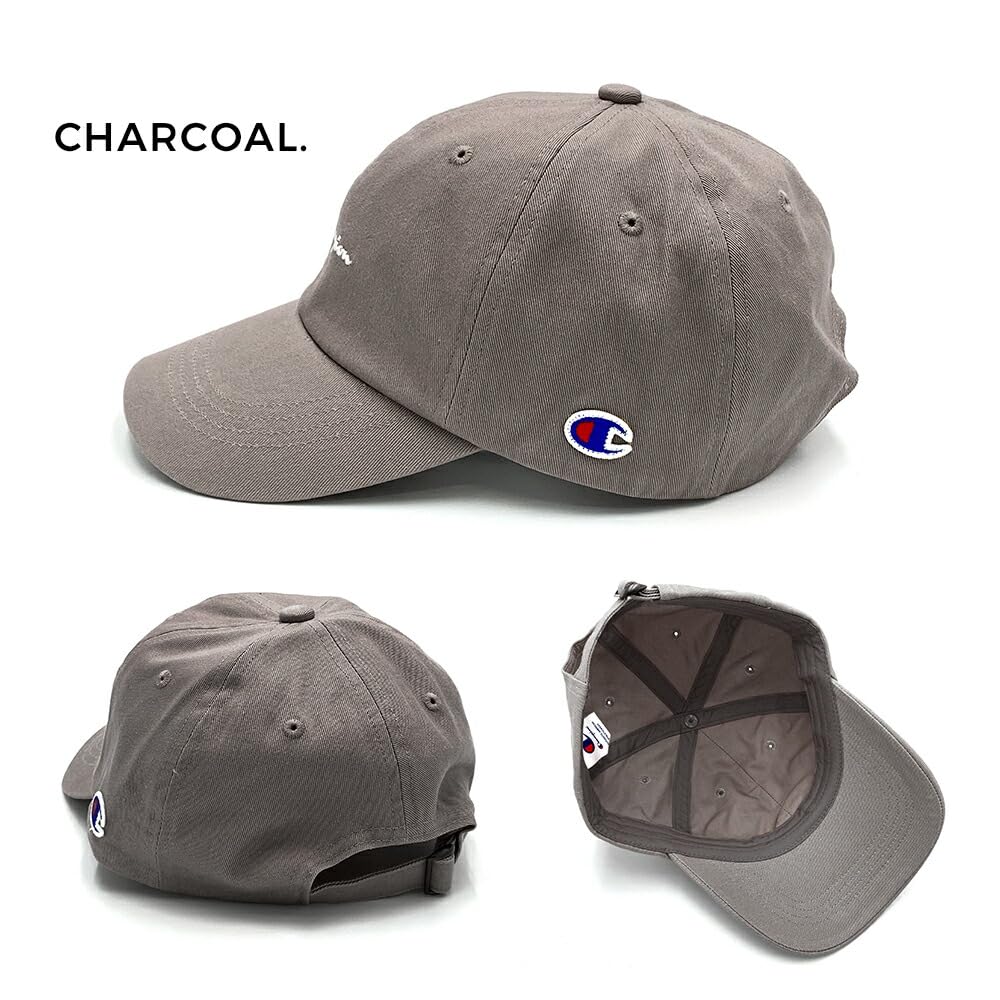 Champion Cap Deep Large Size Unisex Charcoal 58-60cm