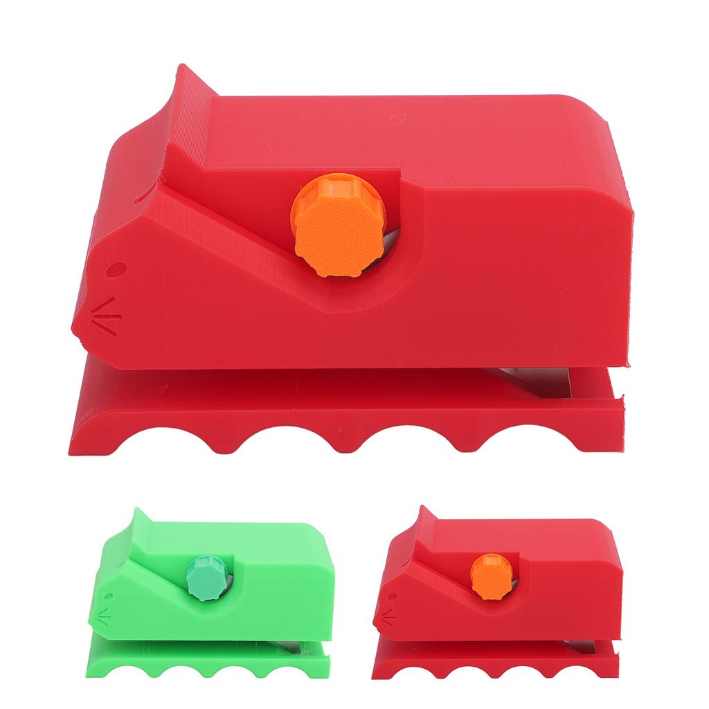 Cat Scratching Board Cutter Portable Ergonomic Adjustable Efficient 3D Printed Cat Scratcher Cardboard Cutter for Stripping