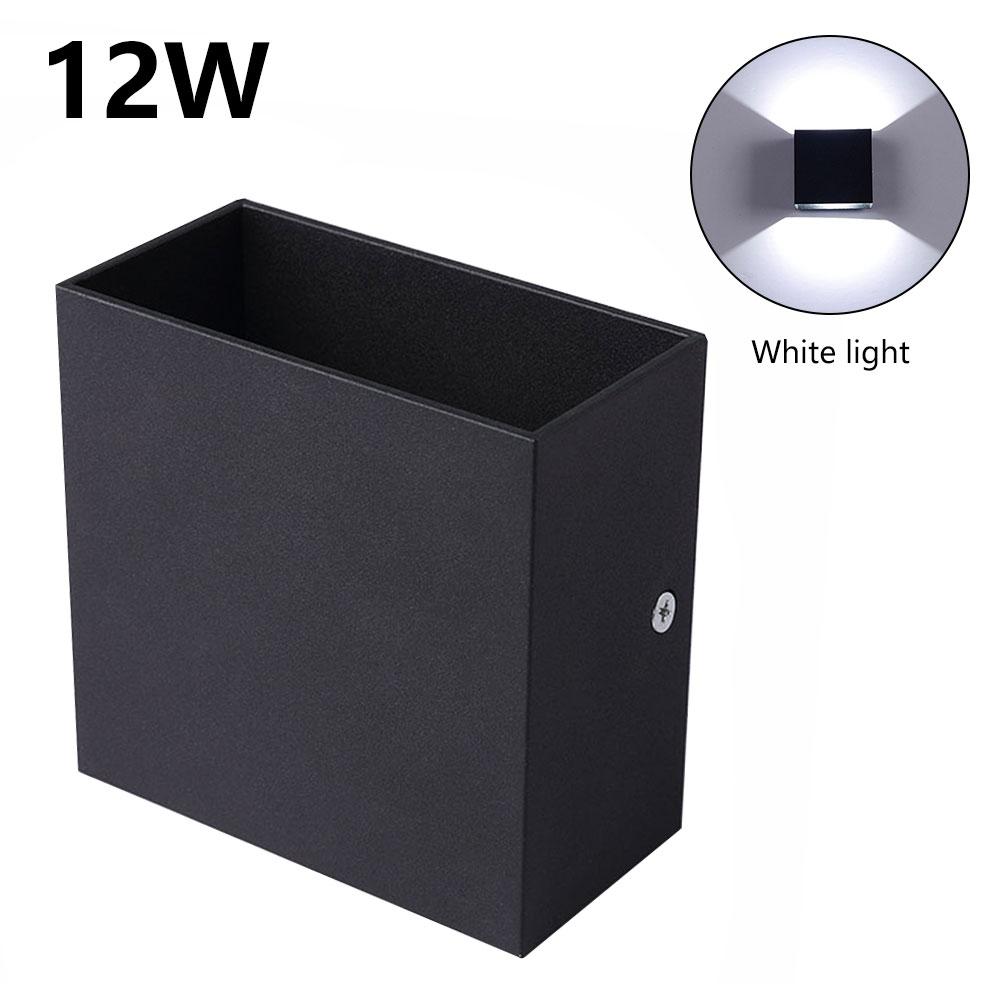 6W/12W Wall Light Porch Garden Wall Lamp Glowing Up and Down Living Room Bedroom Bedside Lamp Corridor Stair Lamp AC 85-265V