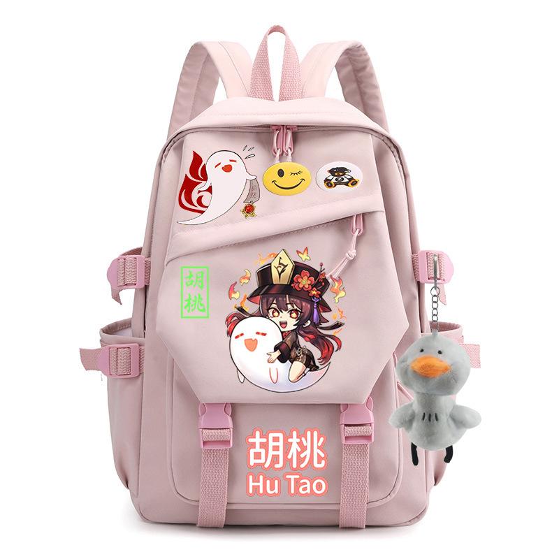 Design Student Large-capacity Backpack Girls Trendy Youth Travel Yuanshen Schoolbag