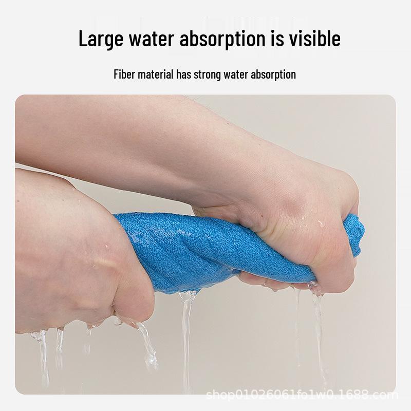 

Multifunctional Fiber Dishwashing Cloth & Scouring Pad Bamboo fiber rhombus cloth [No packaging]