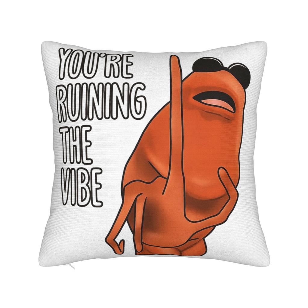 Quote Marcus The Worm Style Meme Pillowcase Doublesided Printing Polyester Cushion Cover Decor  Pillow Case Cover Home
