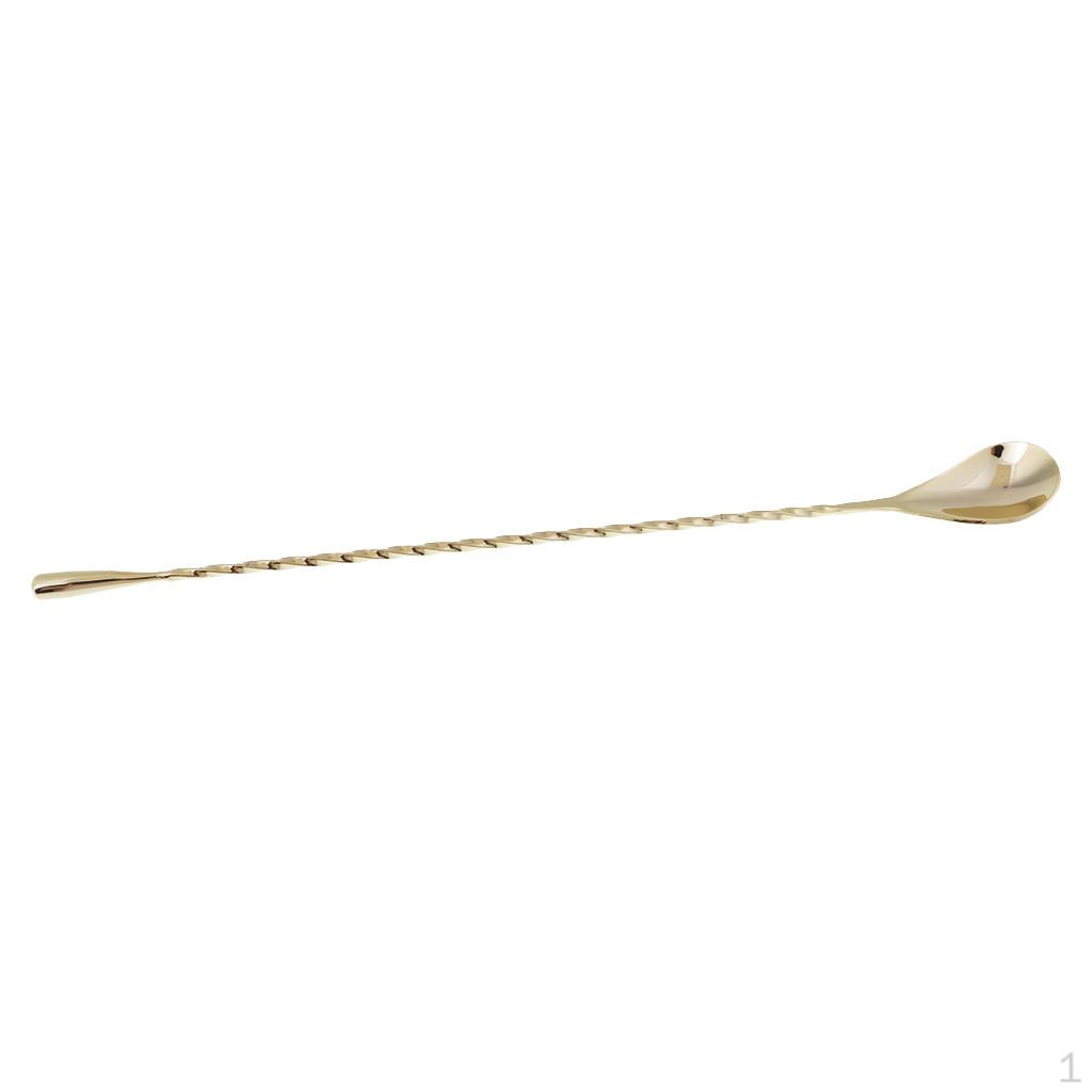 Mixer Stainless Steel Stirrer Mixing Spoon Muddler Bar 5