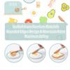 UMU Toy Bread Maker Kitchen Wooden Pretend Play Set with Toast Food Realistic Montessori Natural Gift for Cooking Toy Set Set, Cookware, Toy, Toys,