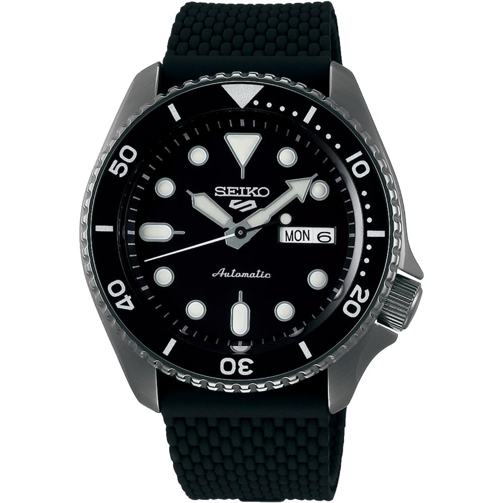 Seiko Men's Black 5 Sports Srpd65k2 Dial Automatic Watch