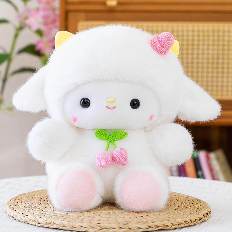 Plush Sheep Toy With Pp Cotton Filling For Children Kids And Giftgiving