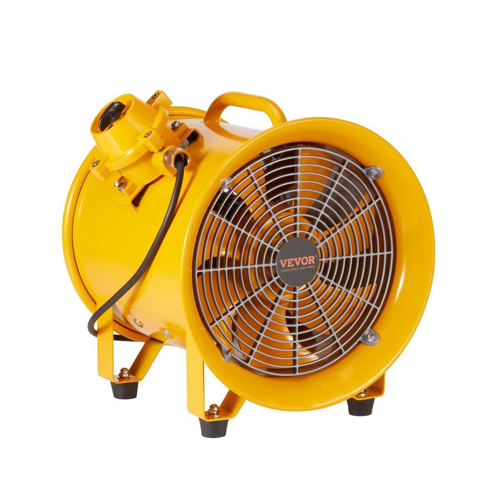 304.8mm Extractor Fan Blower Portable 3m Power Cord Ventilator Industrial
