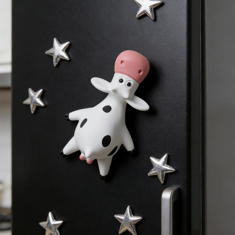 1Pc Lovely Refrigerator Magnets Fridge Magnets Garage Door Magnets Sticker Cute Magnets Decorations for Office Kitchen