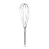 Stainless Steel Spring-Handle Manual Whisk for Eggs, Cream & Flour