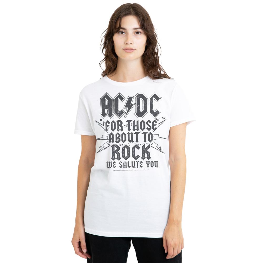 AC/DC Unisex Adult Salute T-Shirt