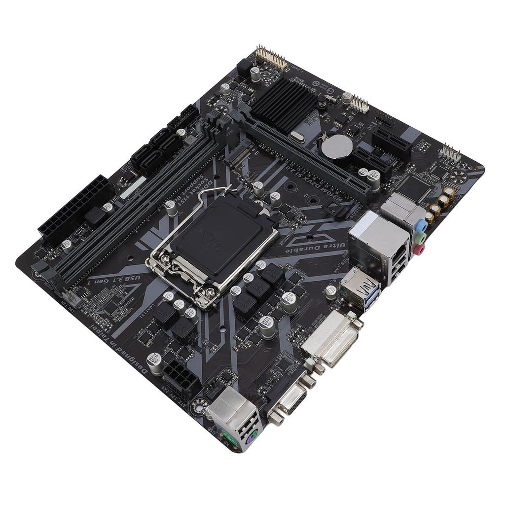 H310M D2VX SI 2.0 Motherboard M ATX 2 Channel DDR4 M.2 Serial ATA III LGA 1151 Desktop Motherboard for 8th Generation
