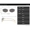 New Retro Metal Frameless High-end Sunglasses for Men and Women Fashion Trendy Outdoor Sunscreen Sunshade Glasses