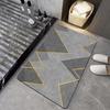 Diatomaceous Earth Bathroom Floor Mat - Light Luxury, Dirt-Resistant, Easy Clean, Wear-Resistant
